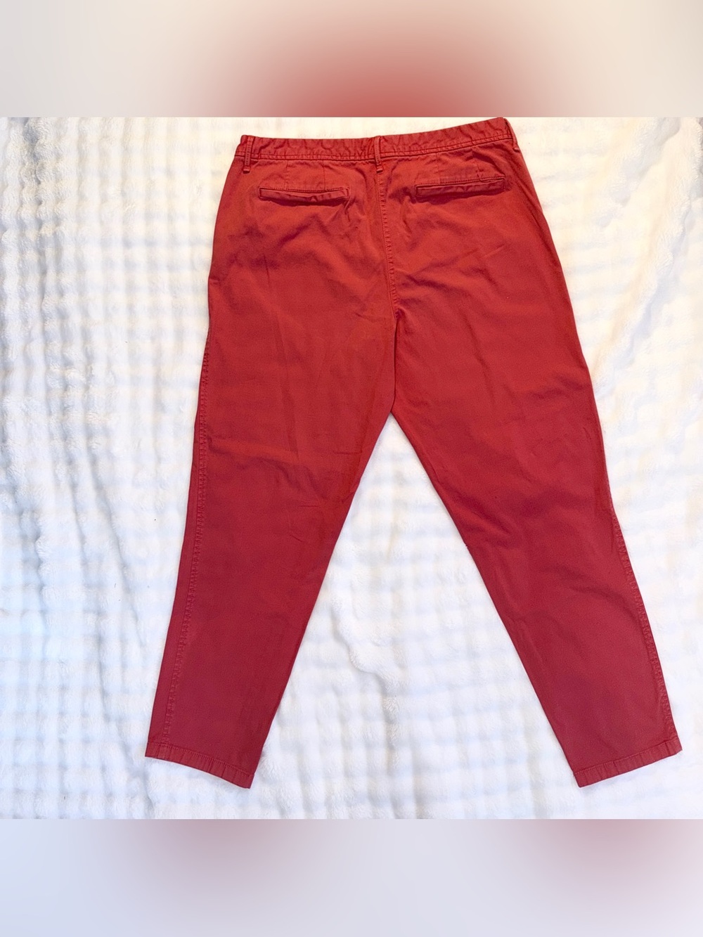 TALBOTS Women’s Girlfriend Chico Faded Red Jeans Size 12 - Picture 10 of 10